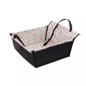 대형견카시트 반려견 강아지 구름 보라색 자동차 차시트