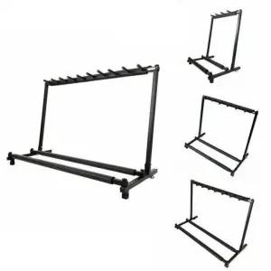 사격장 전시 랙 스탠드 단면 소총 그룹 철제 보관함 시건함