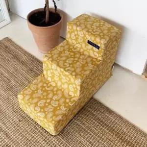 [반려] 반다나노랑 계단 강아지 1P 미니 스텝 스테블 3단