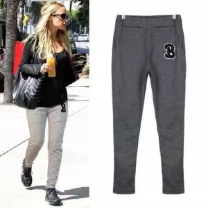 B패치 세미 트레이닝팬츠 JE2560 여성 팬츠 주니어 운