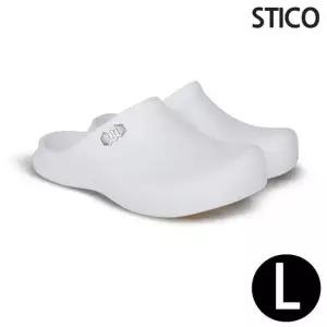 인기상품 스티코 조리화 슬리퍼 NEC-03S 화이트 L [W9B5757_260409]