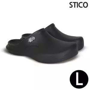 인기상품 스티코 조리화 슬리퍼 NEC-03S 블랙 L [W9B5A4C_260409]