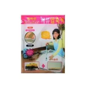 [생활] 압축팩 의류 계절옷 정리 2P 지퍼백 보관 이불 수납팩 55x100cm