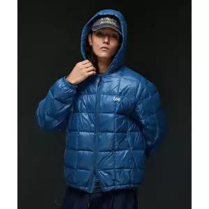 매장정품 LEE 후드 립스탑 라이트 다운 블루 LE2504DP03BL 313358
