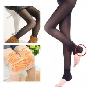 여성 융털 안감 살색 착시 스타킹 겨울 기모 레깅스 기모타이즈 겨울타이즈