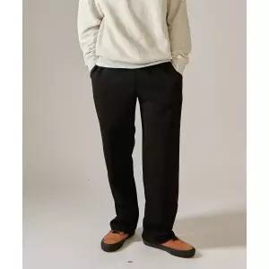 베이직하우스 BASIC HOUSE 특양면 스트레이트 팬츠 블랙 LZPT0111 748732
