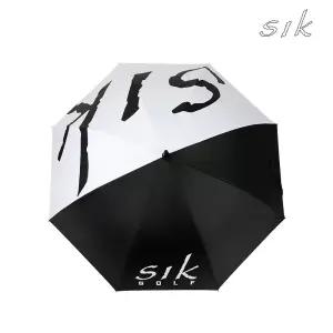 시크골프 sik 골프 암막 자동우산_BLACK/WHITE
