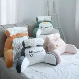 침대등받이 삼각등쿠션 소프트백 스빈 등받 편한