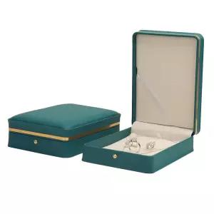 골드라인 주얼리 하드케이스 청록 중세트 주얼리케이스 목걸이케이스