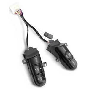 Quaneguzy 스티어링 휠 크루즈 컨트롤 스위치 장착 혼다 시빅 2006 2007 2008 교체 #36770-SVA-A41 36770-SNA-A12 그린 백라이트