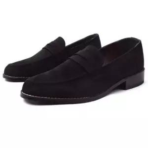 남자단화 남자 스웨이드 슈즈 페니로퍼 슬립온 캐주얼 신발