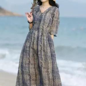 여름휴가룩 코코비치 휴양지 원피스 린넨 비치웨어 체형커버 마