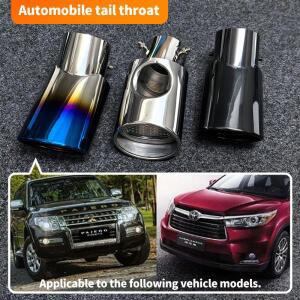 미쓰비시 재규어 파제로 하이랜더 V77V93V97CS6 ASX 배기 팁 머플러 파이프 스테인레스 자동차 차량용 부품