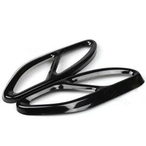 A클래스 W176 B W246 W212 W205 X253 C180 C2 R-AUTO용 배기 팁 머플러 파이프 커버 카바 테일 스틸