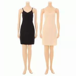 신영와코루 (행사) 균일가세일 비침방지 원피스 속치마 롱 이너웨어 노라인 무봉제 풀슬립_S SFSC560_S