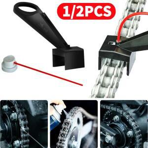 오토바이 체인 윤활유 어플리케이터, 엉킴 없는 왁스 클리너 부착 오일러 스프레이 기어