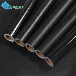 검은 방수 스티커 주방 오일 방지 자체 접착 벽 종이 가구 탁상 옷장 찬장 문 혁신 필름