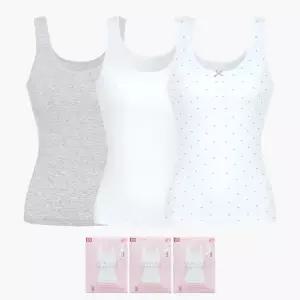 BYC BPR9004_3P 메가스타 여학생 면스판 브라 러닝 3P