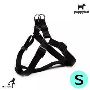 개줄 하네스 10mm 블랙 강아지 S 이름표 강아지 개줄 이름표 애견용품