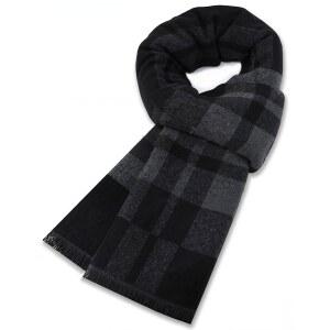 달러 남성 스카프 겨울 따뜻한 격자무늬 남성용 소프트 롱 클래식
