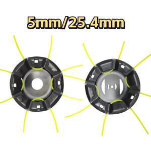 스트리머 잔디 헤드 브러시 깎는 기계 솔리드 스틸 와이어 휠 가든 스레드 라인 문자열 톱 모어