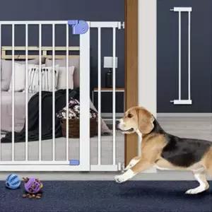 강아지 펫도어 고양이 문 방묘문 안전 확장 펜스 14cm 강아지안전문 방묘문 애견안전문