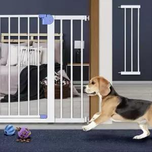 강아지 펫도어 문 21cm 확장 안전 고양이 방묘문 펜스 강아지안전문 방묘문 애견안전문