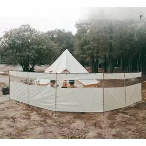 캠핑 바람막이 스크린 가림막 레인 사이드월 윈드 대형 차광막