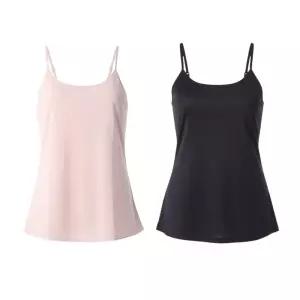 트라이엄프 여성 기본 케미솔 슬립 2중 택 1 TCWFSR11