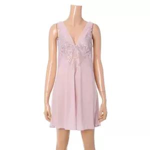 트라이엄프 여성 인디핑크 꽃자수 슬립 TCWFS222IP