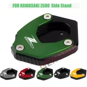 가와사키 Z500 Z500 NINJA500 NINJA500 NINJA 500 2024 2025 오토바이 CNC 킥스탠드 풋 사이드 스탠드 익스