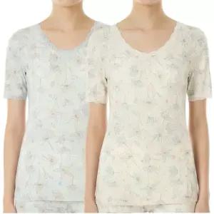 비너스 반팔런닝 내의 부드러운 면모달스판 번아웃나염 [VLG2464A]