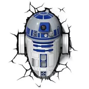 [Deco] 벽조명 정품 스타워즈 R2D2 데코라이트 벽등 3D FX