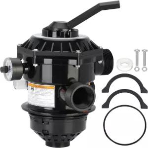 262506 1/1/2인치 6방향 클램프 스타일 밸브 펜테어 멀티포트 호환 타겔러스/샌드 달러/미터 풀 및 스파