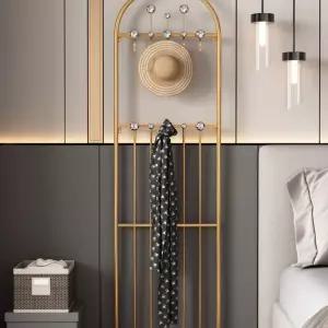 럭셔리 벽걸이 행거 코트걸이 현관 침실 인테리어 랙