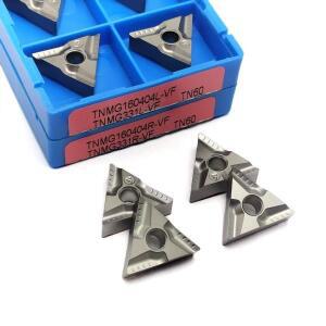 TNMG160404L VF 고품질 선반 카바이드 네거티브 삼각형 인서트 절삭 공구 08R