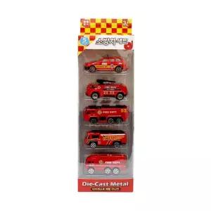 황용토이 소방차세트 5P-T/자동차완구/장난감/특수차/미니카/어린이날선물/조카선물