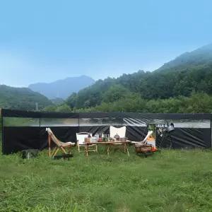 투명 가림막 7.2M 캠핑 차박 낚시 야외 타프 바람막이 윈드스크린 그늘막 외풍차단