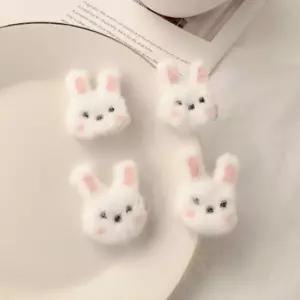 포인트집게핀 보들보들토끼집게핀 포인트토끼악어집게핀1P