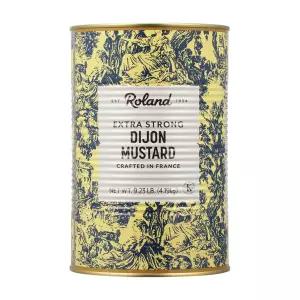 프랑스의 롤랑 디종 머스타드 9.25파운드 캔