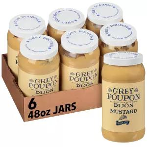 그레이 푸폰 디종 머스타드(48온스 병 6팩)