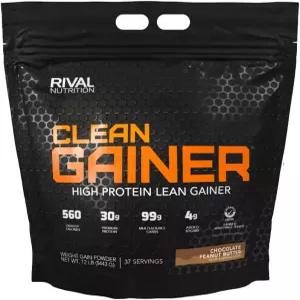 라이벌 뉴트리션 클린 게이너 초콜릿 땅콩버터 12파운드 I 고단백 린 분말 음료 믹스 560칼로리 30g 단백질