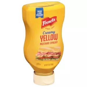 프렌치 크리미 옐로우 머스타드 스프레드 12온스(8팩)