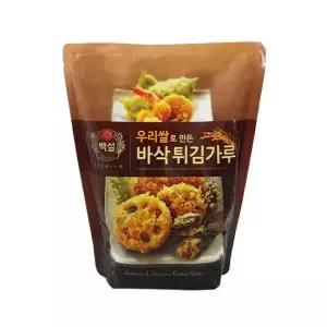 씨제이 우리쌀바삭튀김가루 1KGX10개 튀김가루 부침가루 식품 식자재