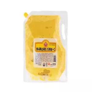 허니머스타드드레싱 오뚜기 2Kg)X6개 허니머스타드 드레싱 샐러드드레싱