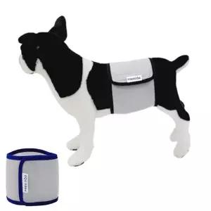 강아지 쿨링 매너벨트 그레이 M 1P 애견 마킹방지