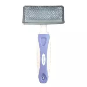 반려동물 브리더 볼슬리커 브러쉬 퍼플 L 1P 털관리 고양이모질관리