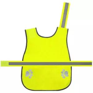 반사 형광조끼 강아지 랜덤색상 XL 반려견 조끼 야간