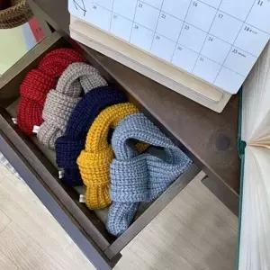 강아지 니트 목도리 S 1P 반려견 겨울 보온 머플러 반려견니트머플러