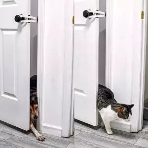 예홈펫 고양이 강아지 펫도어 안전문 도어 스토퍼